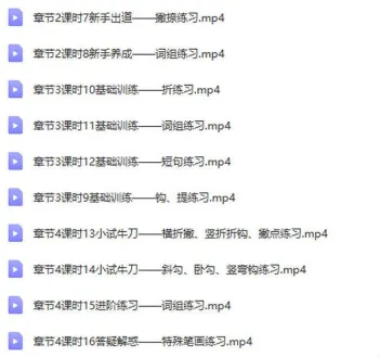 小学生如何练好字,提高考试卷面分?每天20分钟,快速练出一手好字!大师授课【少儿硬笔书法自学视频课程】 第6张 小学生如何练好字,提高考试卷面分?每天20分钟,快速练出一手好字!大师授课【少儿硬笔书法自学视频课程】 第6张