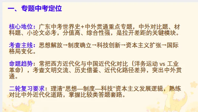 中考历史·二轮复习课件【资本主义的产生与发展】 第3张