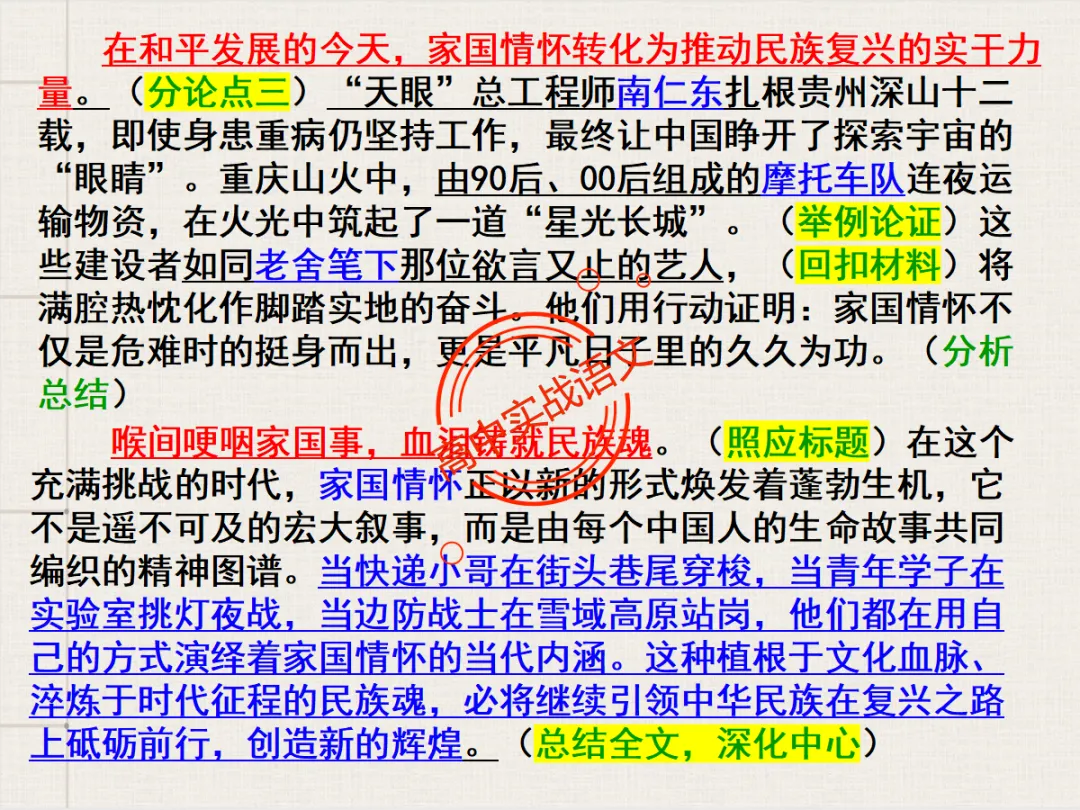 【高考作文类型梳理】依托近几年【作文真题示范】,讲透【高考作文的9种类型】 第34张