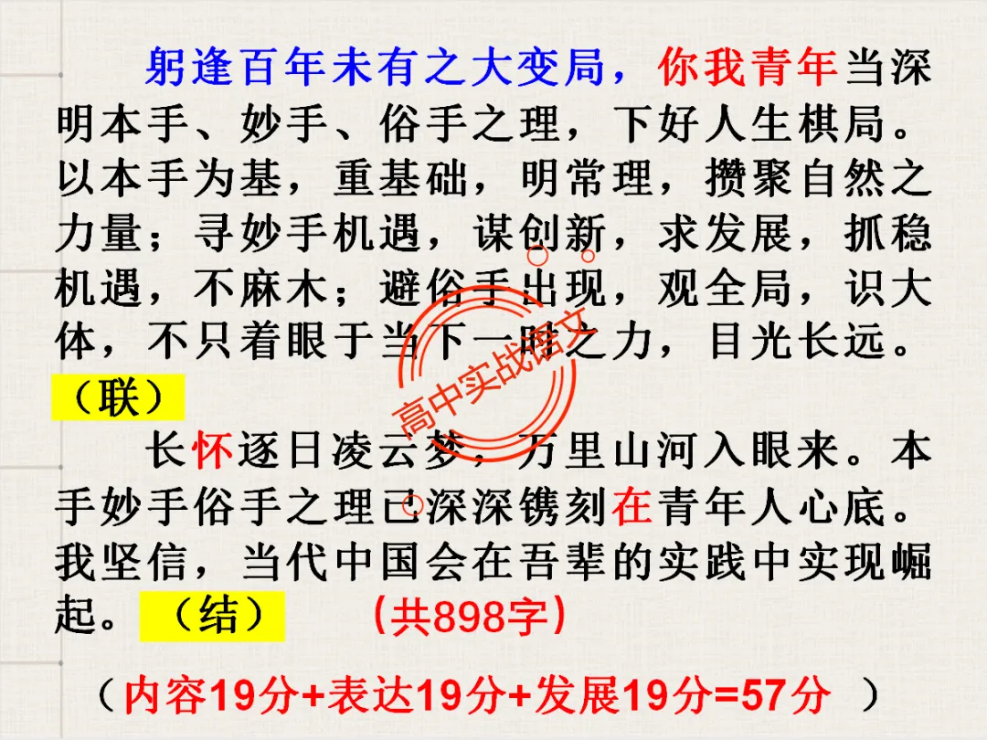 【高考作文类型梳理】依托近几年【作文真题示范】,讲透【高考作文的9种类型】 第75张