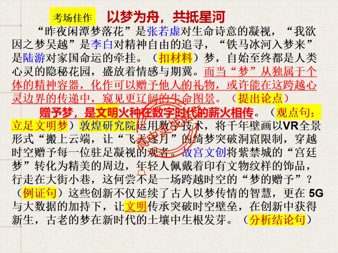 【高考作文类型梳理】依托近几年【作文真题示范】,讲透【高考作文的9种类型】 第93张