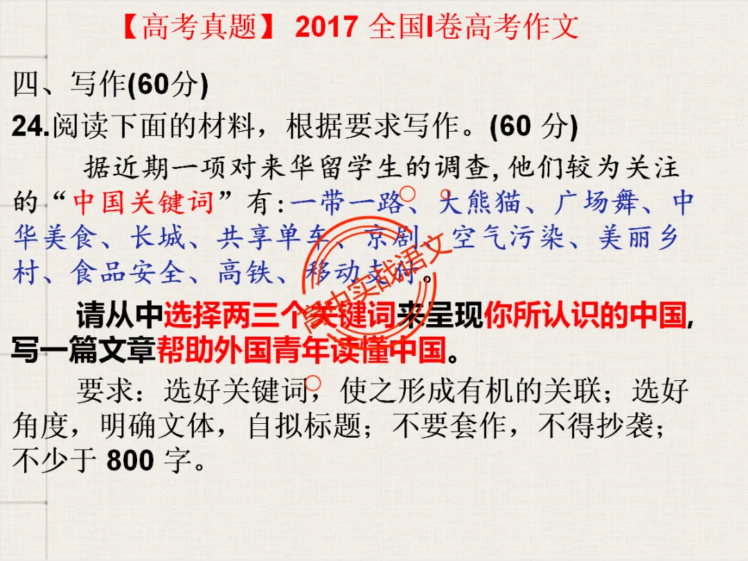 【高考作文类型梳理】依托近几年【作文真题示范】,讲透【高考作文的9种类型】 第104张
