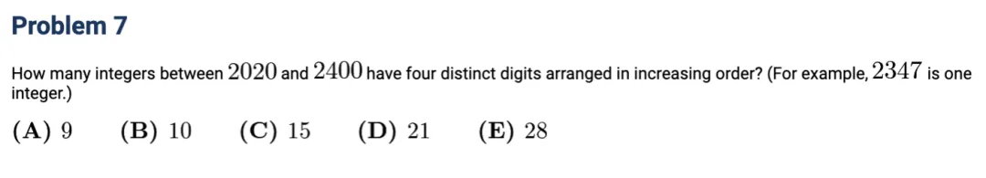 刷透AMC8数学竞赛真题+解析|代数/几何/数论/组合,四大模块全突破! 第12张