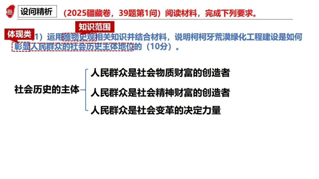 高正团队2026跟着真题学答题专题4 马哲 第51张
