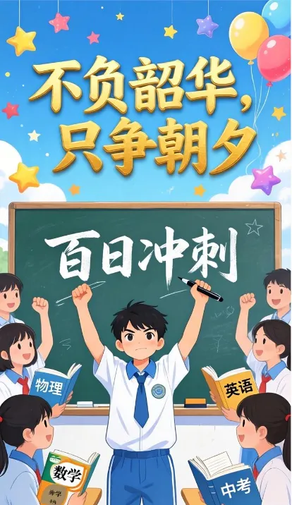 为梦想而战,决战中考!——西山中心学校举行2026年中考百日冲刺誓师大会 第1张 为梦想而战,决战中考!——西山中心学校举行2026年中考百日冲刺誓师大会 第1张