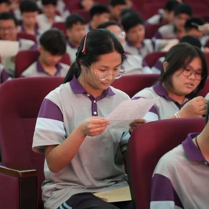 百日砺剑 逐梦中考 | 钦州长水举行中考百日誓师大会 第14张