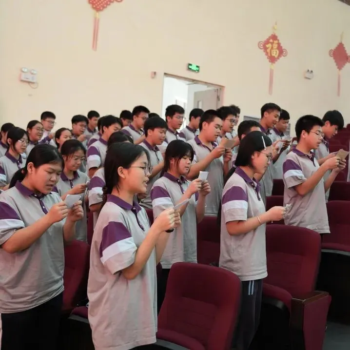 百日砺剑 逐梦中考 | 钦州长水举行中考百日誓师大会 第22张