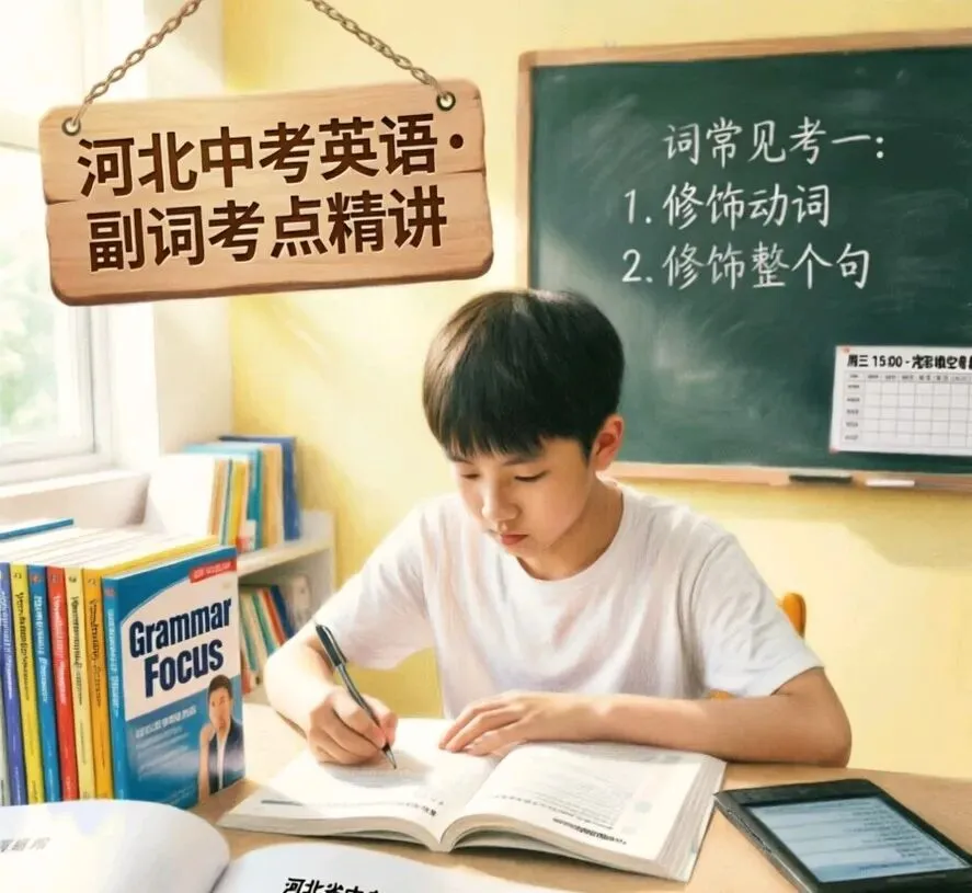 河北中考英语完形填空副词考点全解析(附2021-2025真题) 第1张