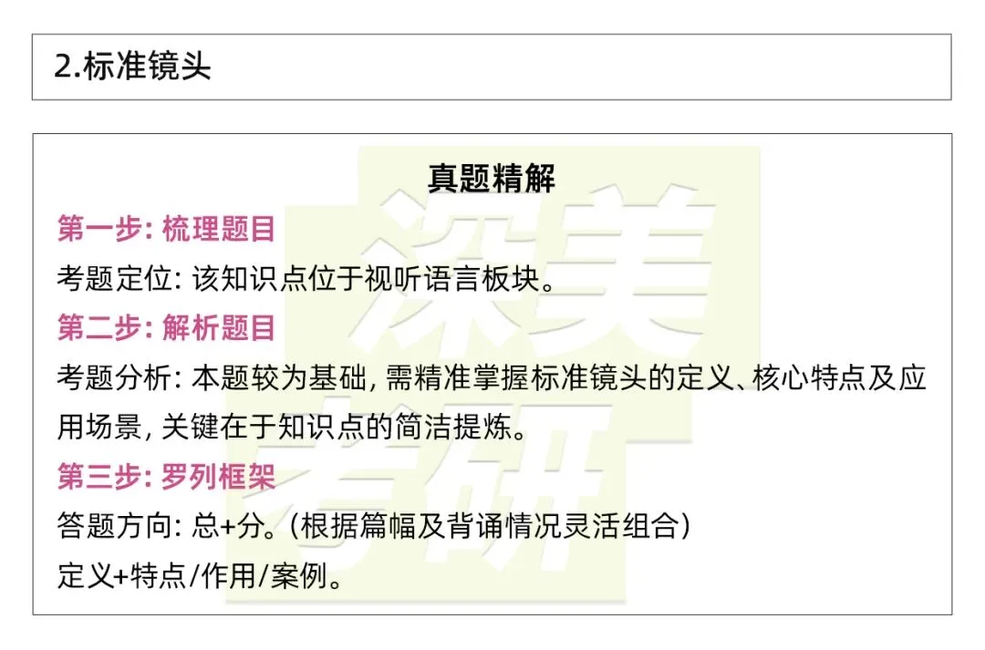 26真题解析|划重点!北师大戏影考研842影视戏剧专业实践综合万字解析! 第5张