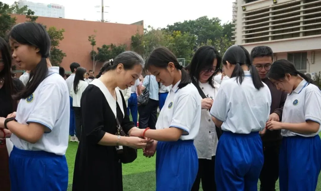 百日逐光,中考必胜——真光中学初中部芳花校区2026届中考百日誓师大会圆满举行 第80张