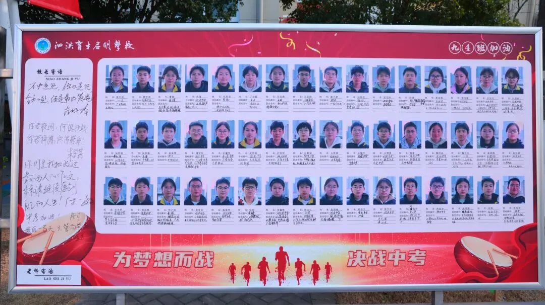 凝心聚力·逐梦中考——泗洪育才启明学校九年级中考备考大会 第52张