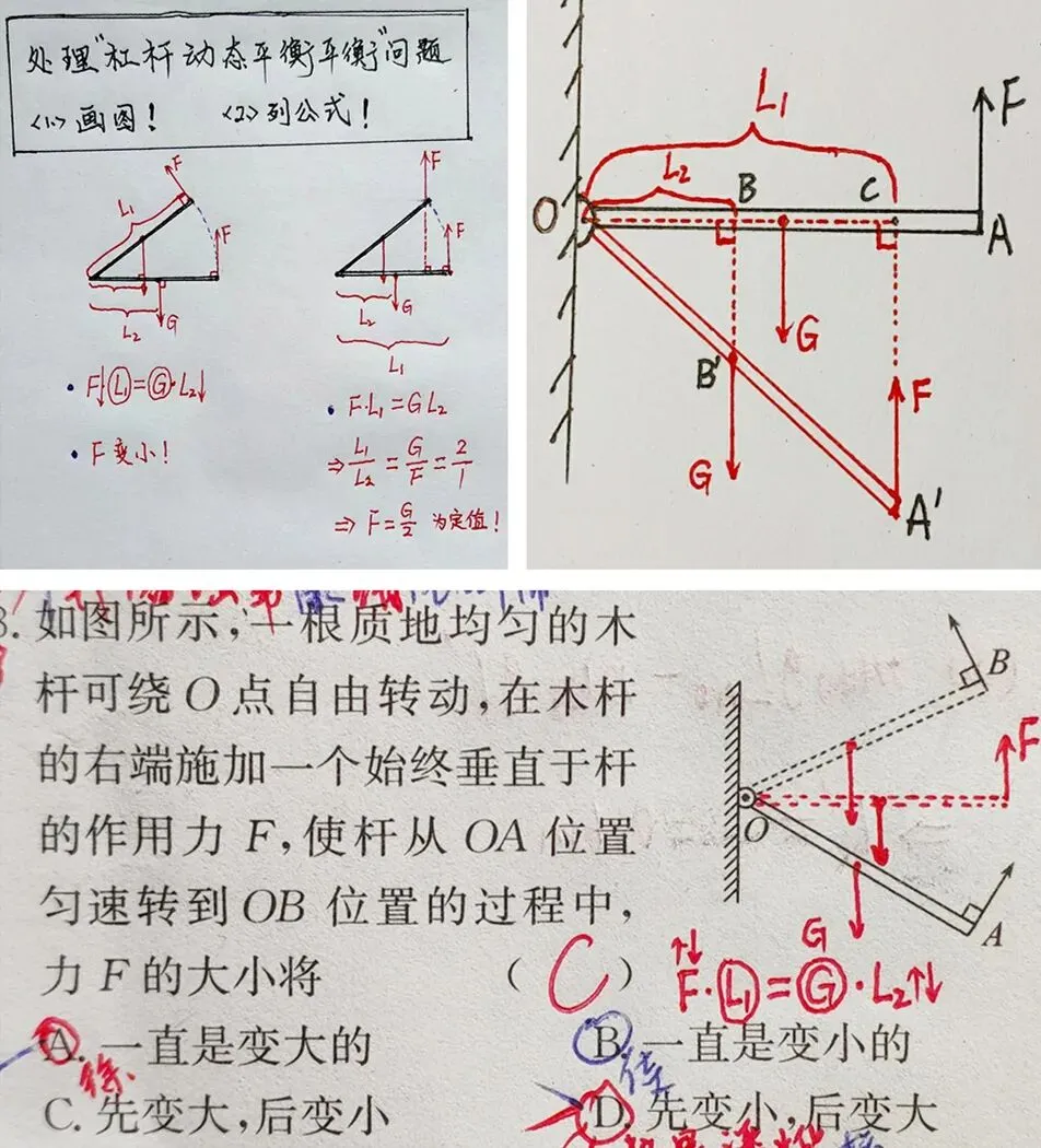 初二物理重点,中考物理必考!杠杆知识全归纳! 第8张 初二物理重点,中考物理必考!杠杆知识全归纳! 第8张