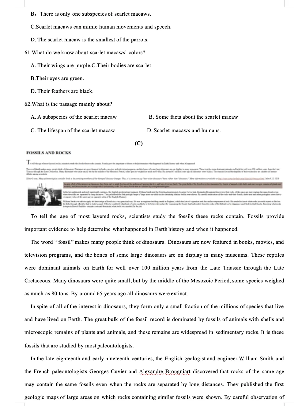 2023年上海春季高考英语真题 第11张