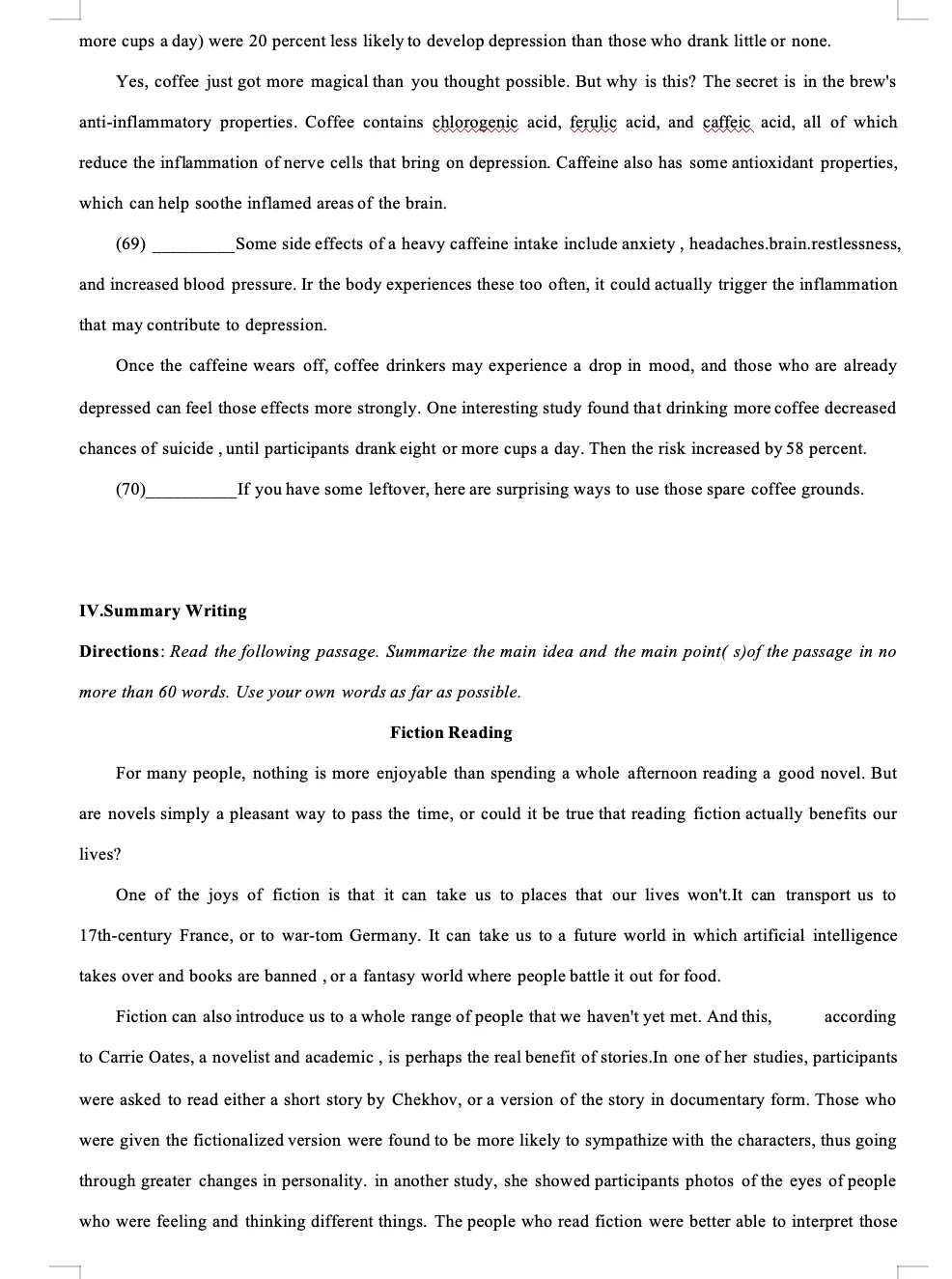 2023年上海春季高考英语真题 第14张