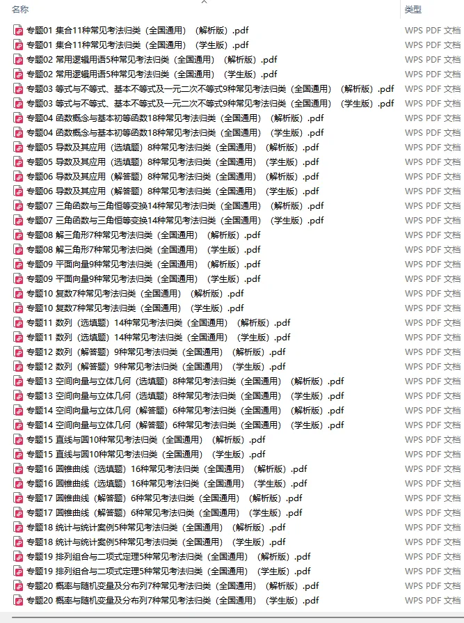 同学,你该做真题了!(21-25五年高考真题分类汇编20讲) 第2张