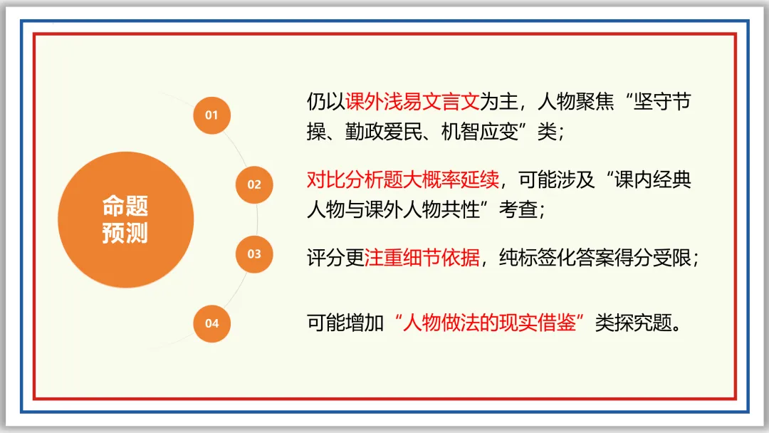 中考一轮18:文言人物形象 47张PPT 收藏版 第7张