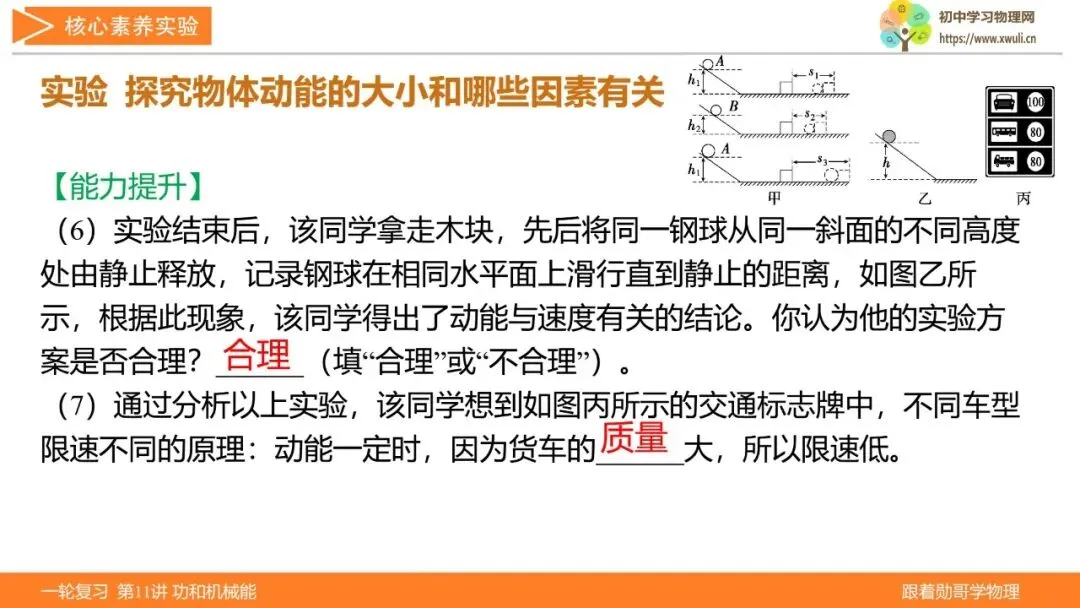 第11讲 功和机械能(湖北新中考备考与指导) 第15张