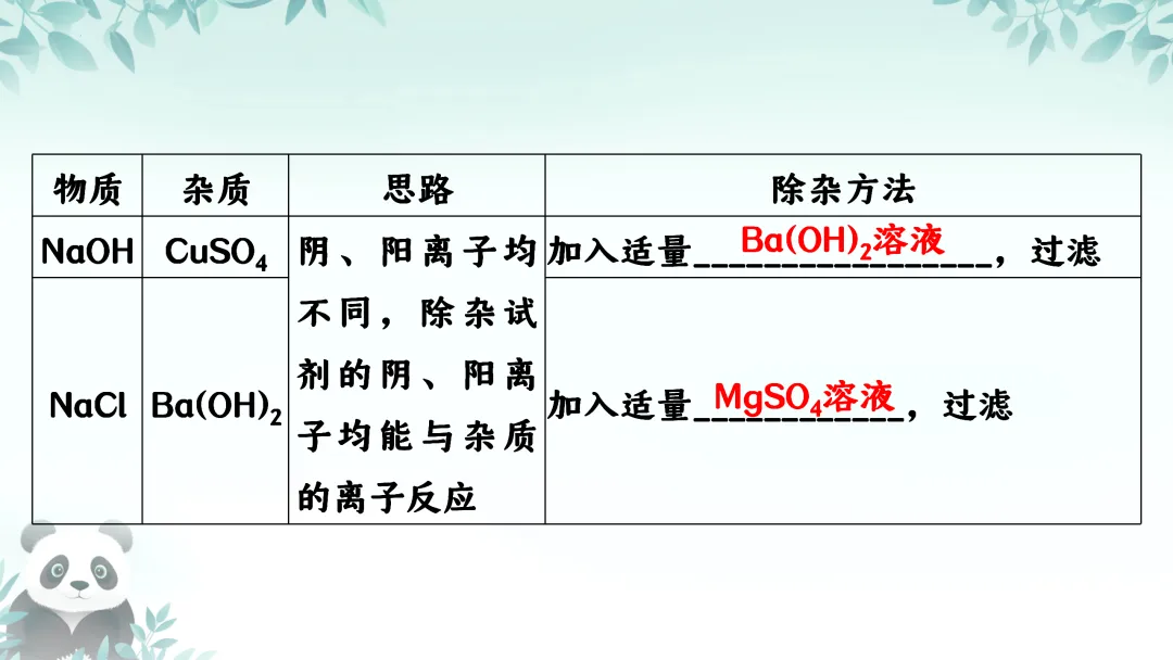 F712 2026决胜中考 《专题训练---物质的除杂》[Word可编辑] 第8张