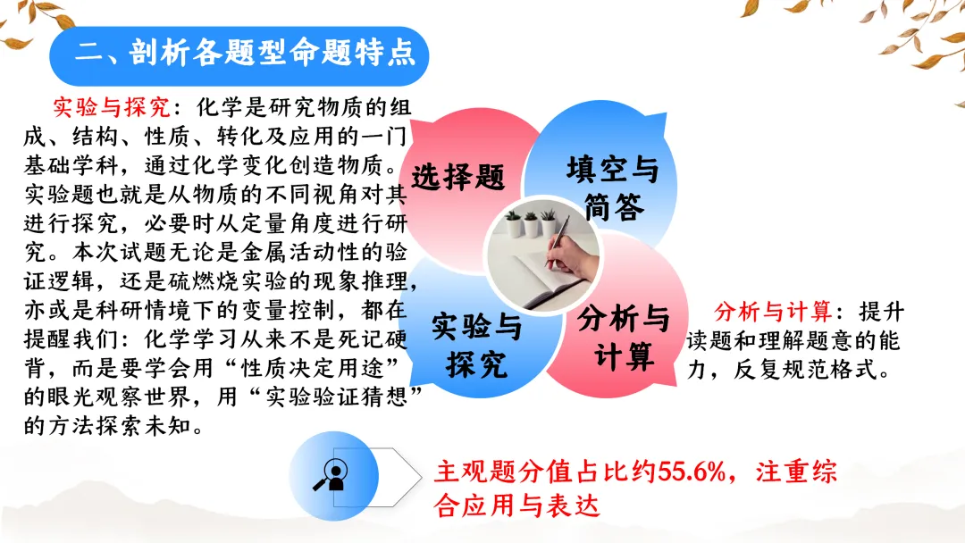 SK233 初中化学 中考备考讲座《深耕课标 聚焦素养:2025年中考化学命题趋势与复习备考策略解析》讲座课件PPT+ 文字稿Word 第16张