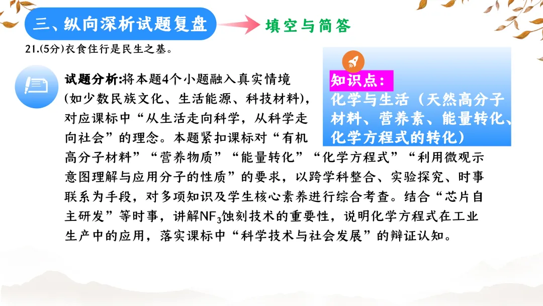 SK233 初中化学 中考备考讲座《深耕课标 聚焦素养:2025年中考化学命题趋势与复习备考策略解析》讲座课件PPT+ 文字稿Word 第53张