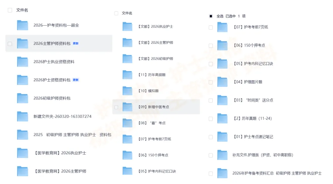 护士执业资格考试历年真题及答案解析电子版PDF(2011-2025年),PDF可下载打印 第1张