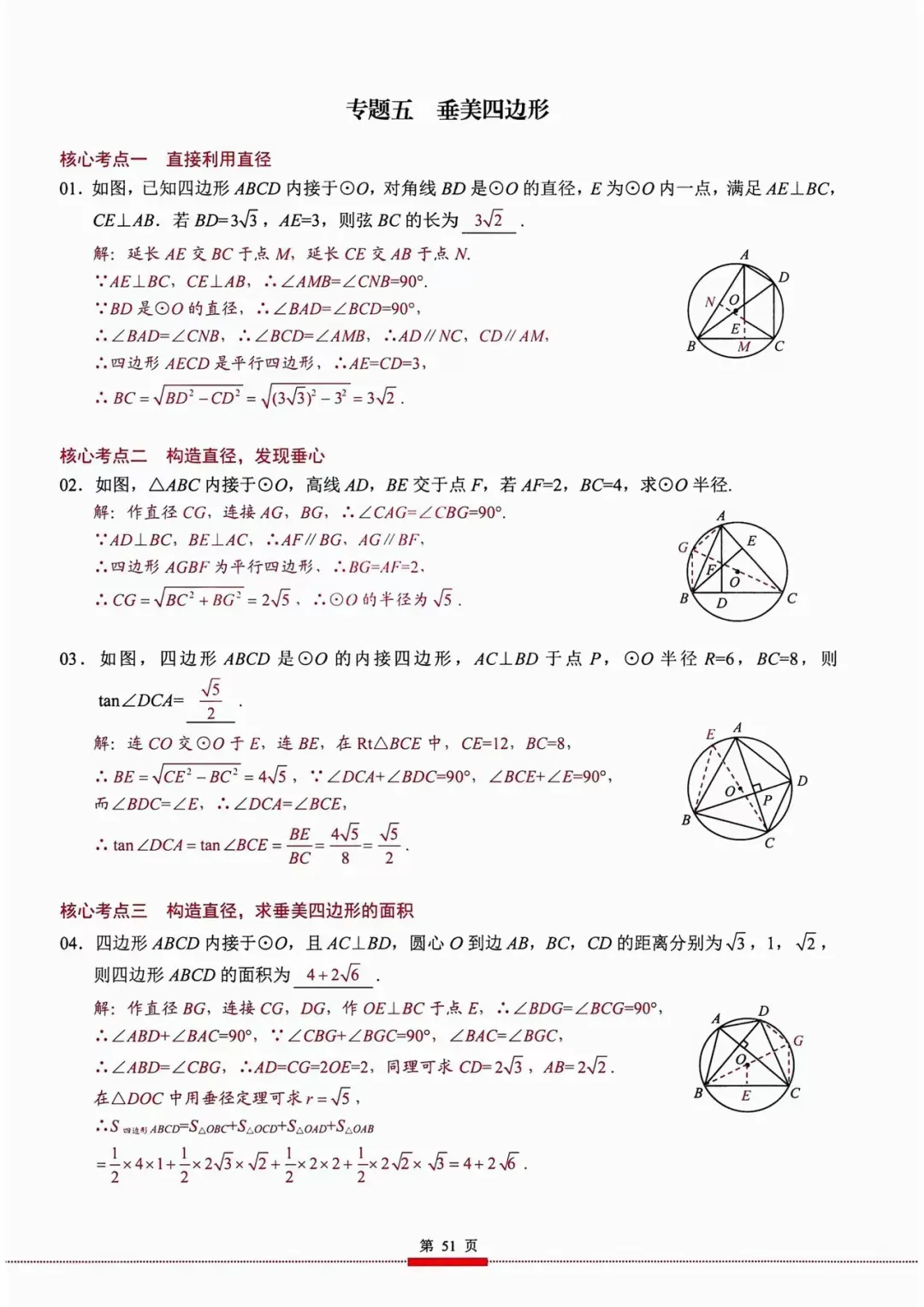 中考数学——圆压轴题突破 第2张