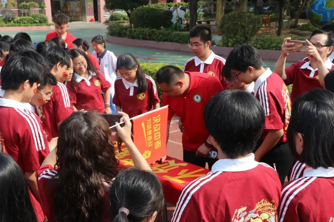 【策马扬鞭酬壮志 中考折桂傲青春】常平常青学校2026年中考百日冲刺誓师大会成功举行 第36张