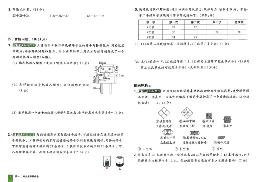 【小学教辅】2026春通城学典《拔尖大试卷》数学语文英语123456年级下册(高清无水印) 第7张