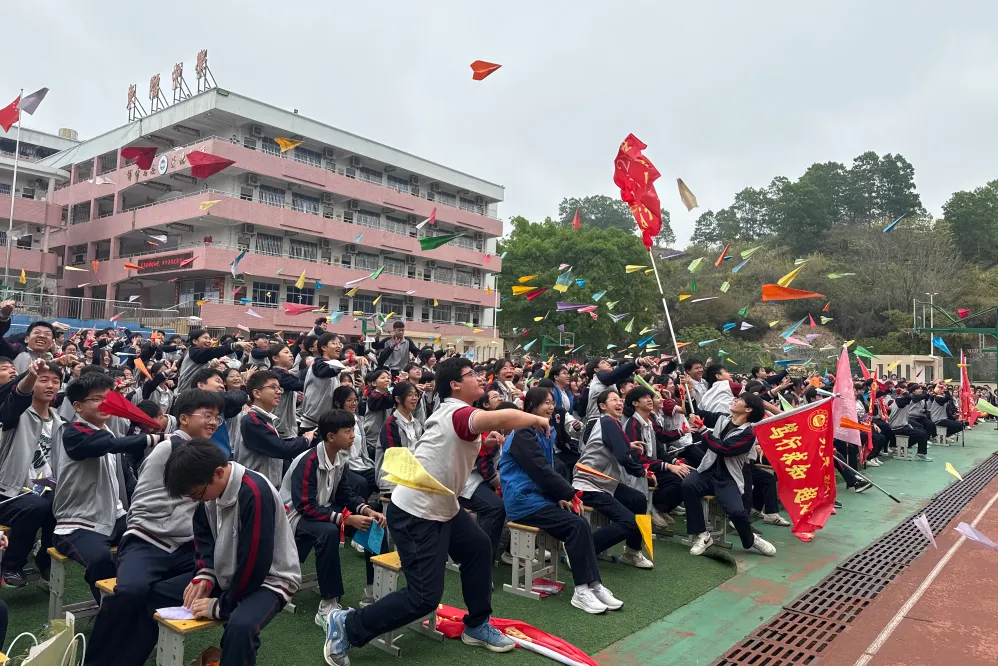 东留中学举行2026年中考百日冲刺誓师大会 第26张