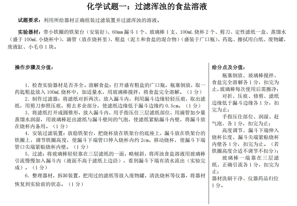 【官方发布】2026廊坊中考理化生实验试题+评分细则 第12张 【官方发布】2026廊坊中考理化生实验试题+评分细则 第12张