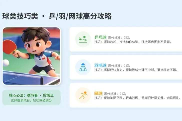 中考体育满分“作弊”技巧!最后一个99%的高分都在用! 第36张