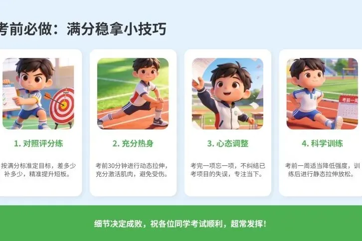 中考体育满分“作弊”技巧!最后一个99%的高分都在用! 第45张