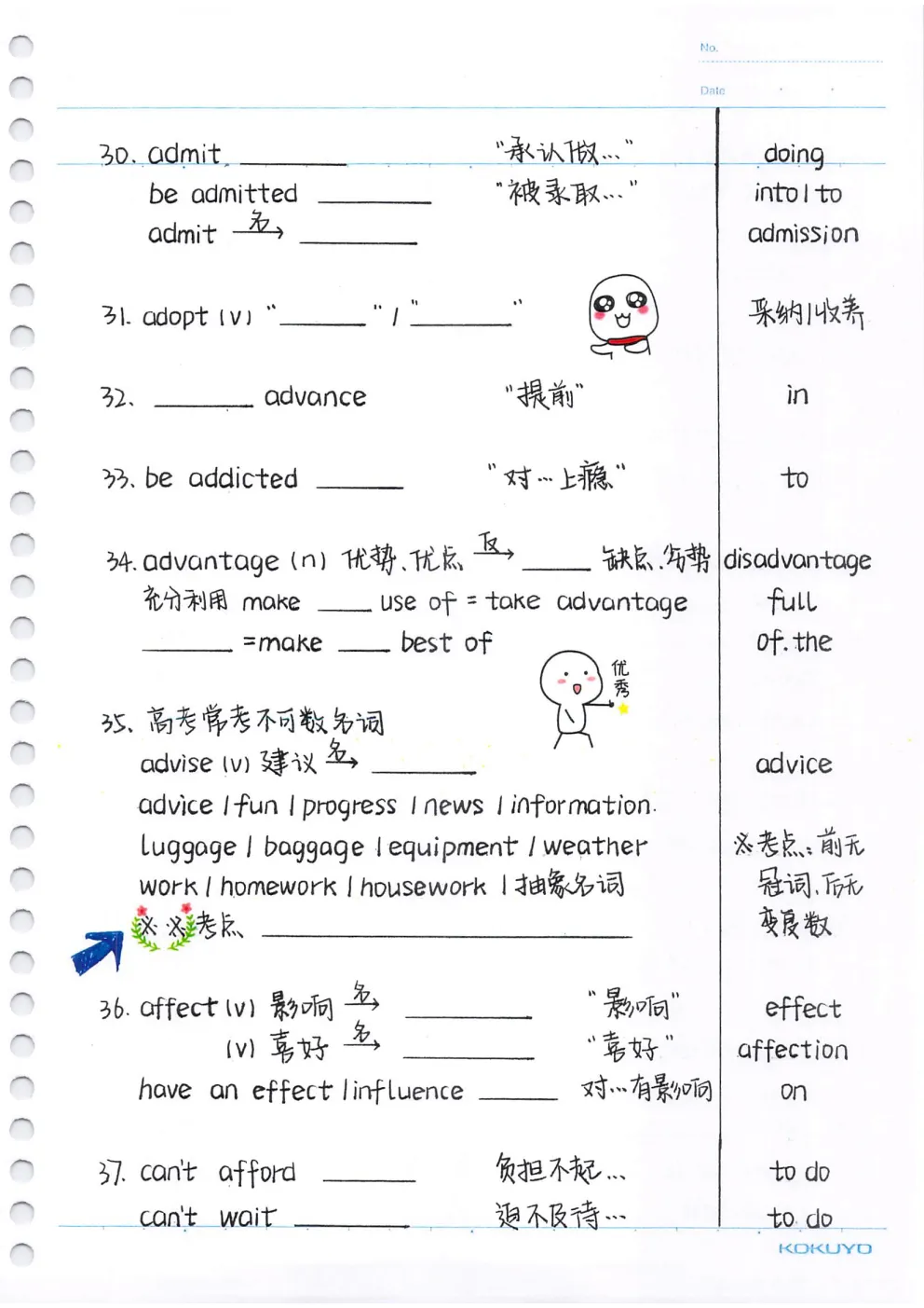 2026初中中考英语【高频核心688+必背3500词汇】必背英译汉+汉译英 ,单词默写本+自测本,(PDF下载打印) 第6张 2026初中中考英语【高频核心688+必背3500词汇】必背英译汉+汉译英 ,单词默写本+自测本,(PDF下载打印) 第6张