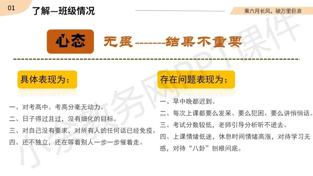 初中九年级(初三)春季下学期中考家长会《同心共赴,中考加油》PPT 课件+发言稿 第9张
