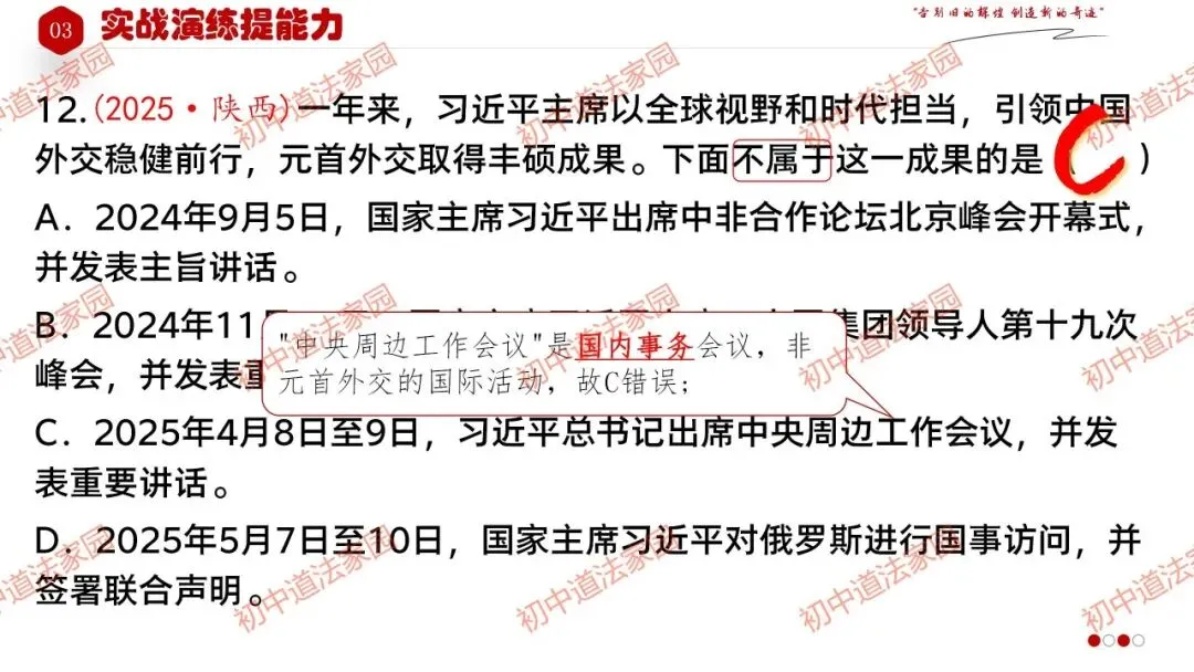 中考政治丨道德与法治一轮复习 专题15 人民当家作主 第45张