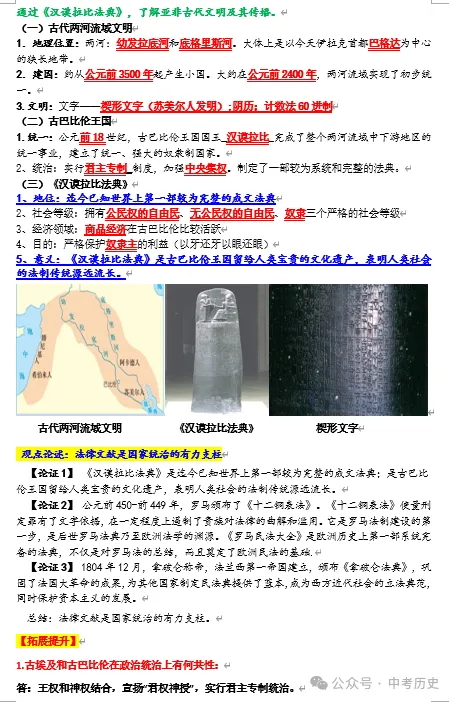 2026年中考历史热点专练25B:新修订《民族团结促进法》 第58张