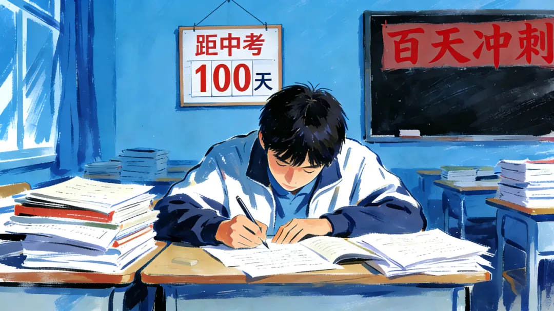 中考最后100天:三阶段式硬核复习法,吃透考点逆风翻盘 第1张