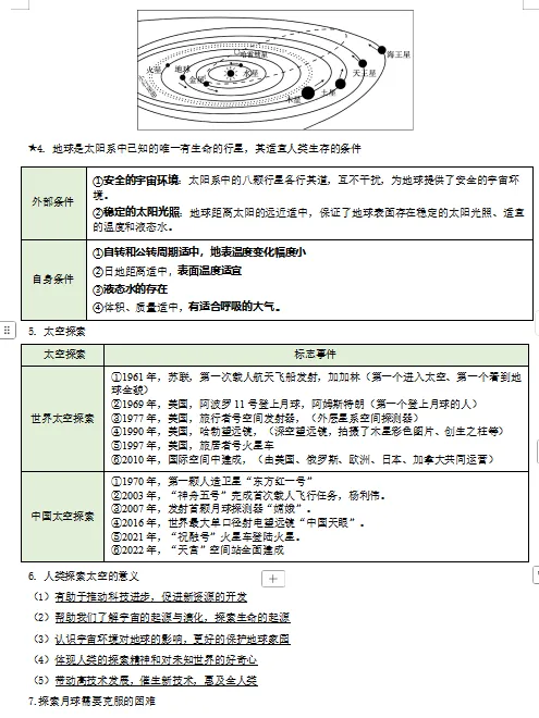 2026中考(会考)地理一轮复习知识清单,收藏打印背熟,考试基础“0”扣分!(全国通用版) 第5张