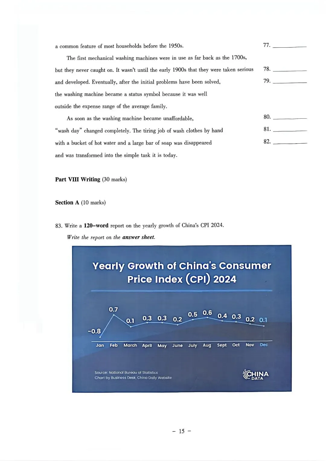 2025年全国大学生英语竞赛C类初赛真题及参考答案、听力音频(高清可直接下载打印) 第15张 2025年全国大学生英语竞赛C类初赛真题及参考答案、听力音频(高清可直接下载打印) 第15张