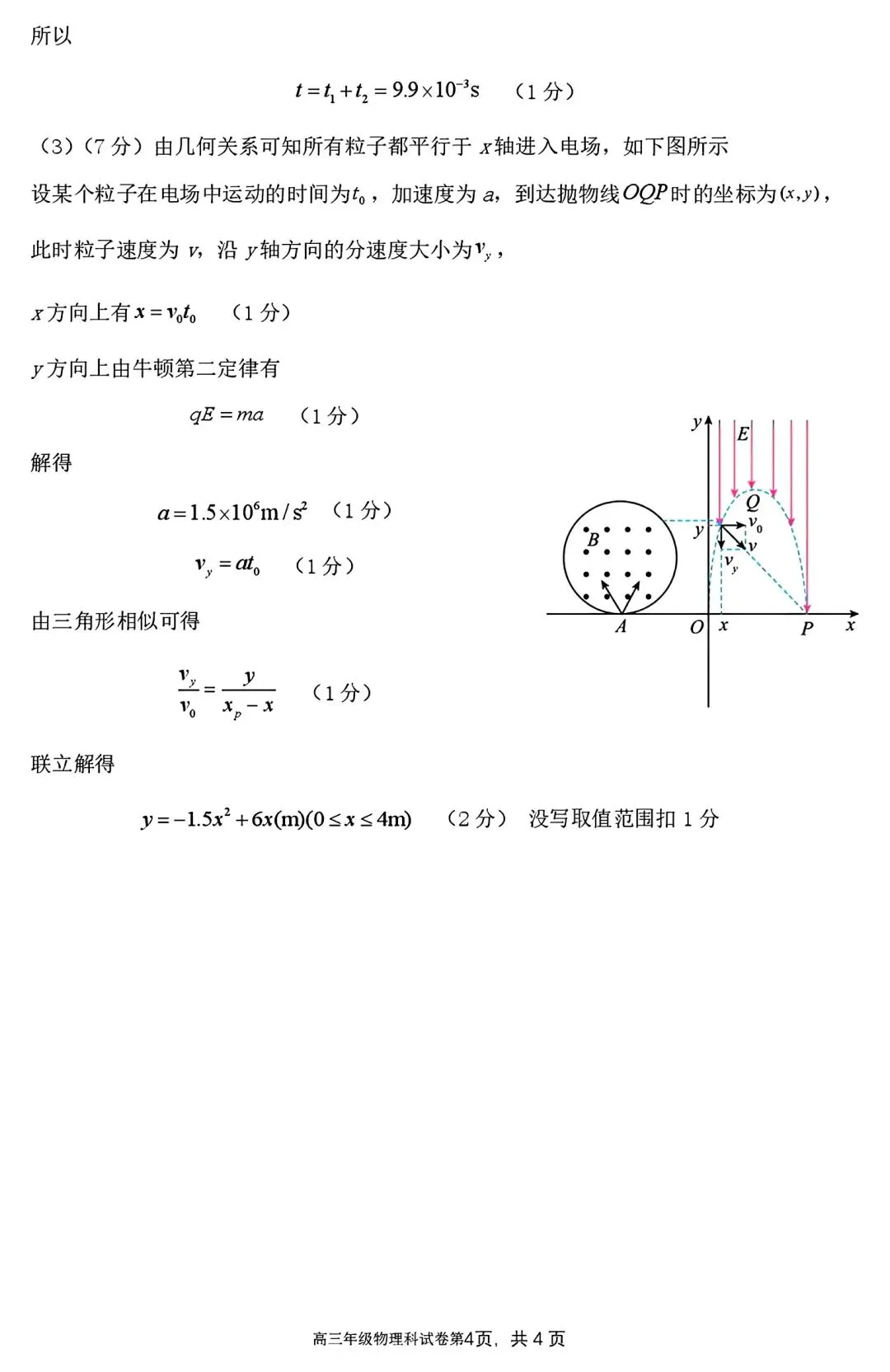 【试卷/高三下】2025-2026沈阳东北育才高三下第六次模拟物理(含答案)可下载 第14张