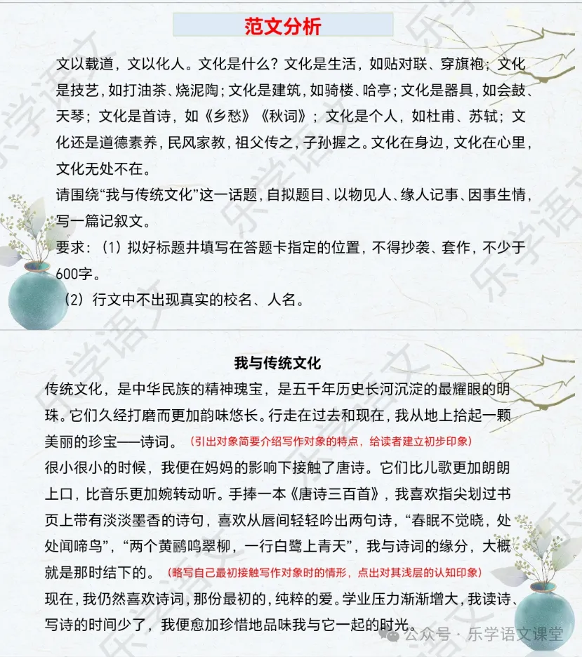 中考作文主题之传统文化 第11张