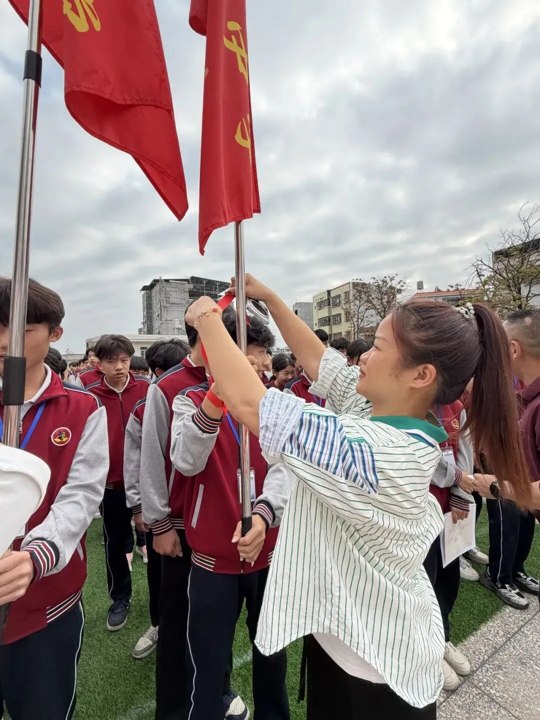 乘势而上百日笃行 决战六月圆梦中考——万龙中学2026年中考百日誓师大会圆满举行 第28张