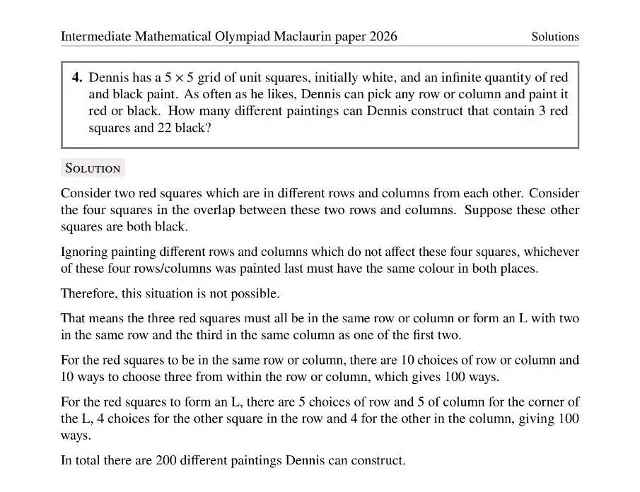 2026年英国中级奥数竞赛真题及答案 第7张 2026年英国中级奥数竞赛真题及答案 第7张
