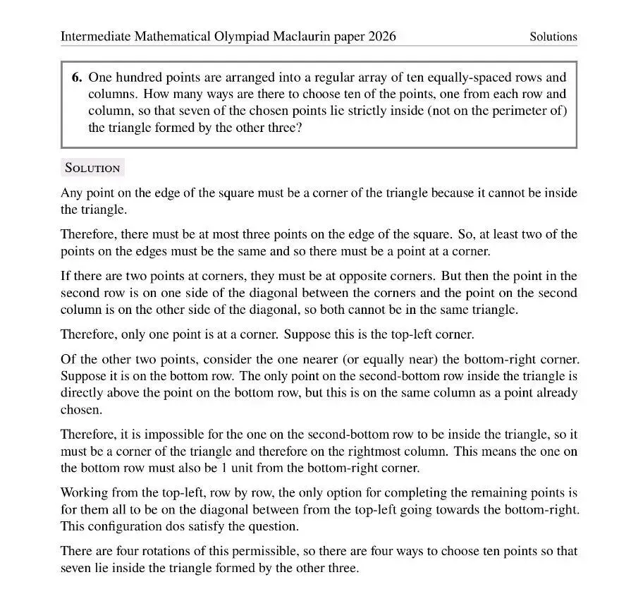 2026年英国中级奥数竞赛真题及答案 第9张 2026年英国中级奥数竞赛真题及答案 第9张