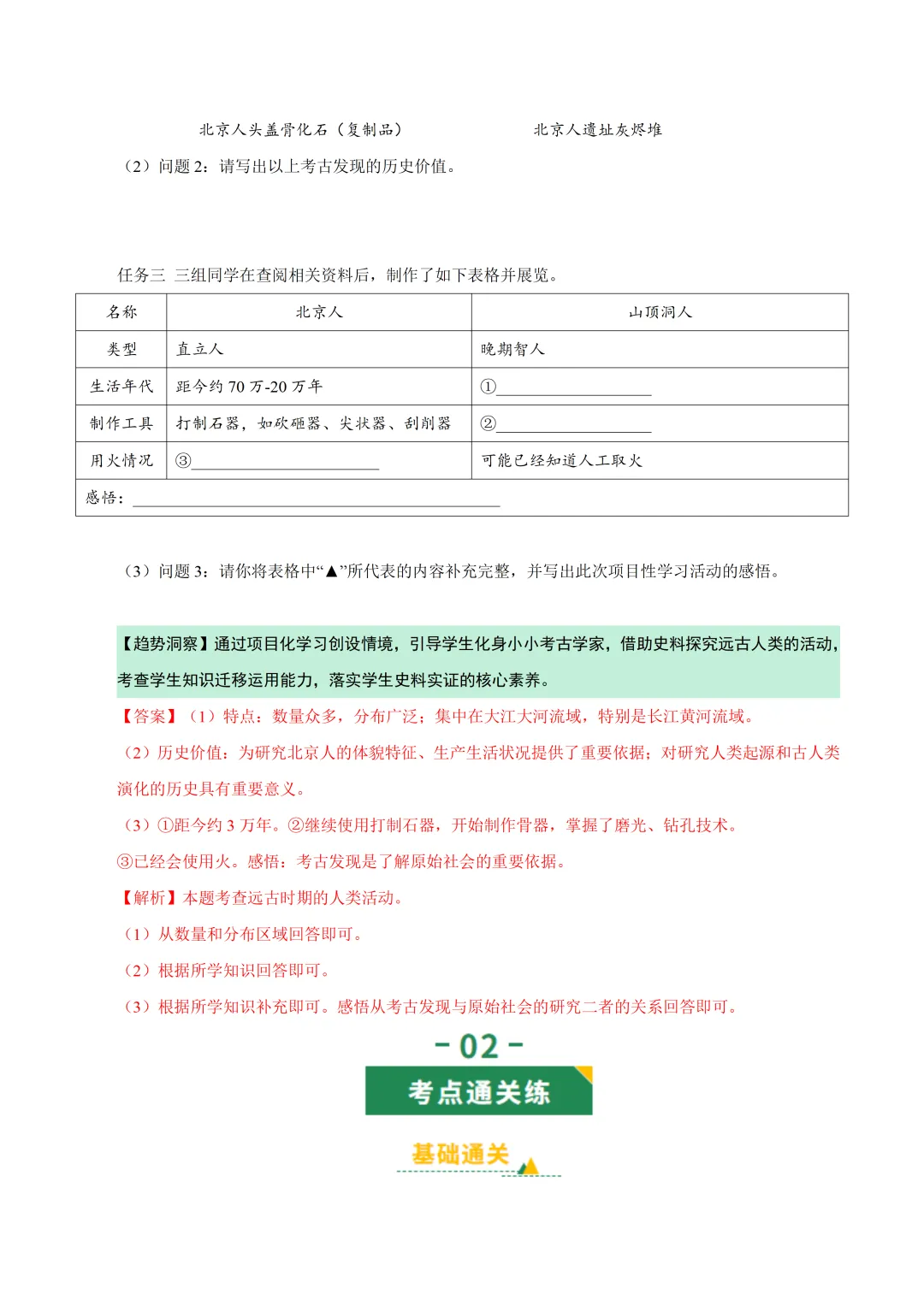 初中历史——2026年中考一轮复习中国古代史专题训练(全国通用) 第9张
