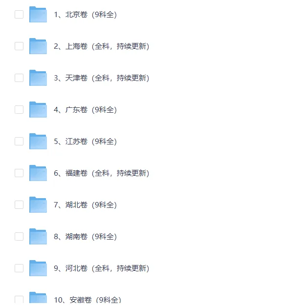 2025年•全国高考真题卷子免费分享(含新课标1卷、2卷,北京、天津和上海卷)及答案详解PDF可下载 第3张