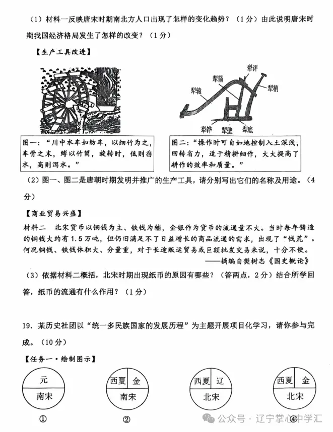 2025年5月鞍山铁东区七年期中试卷+答案(全) 第45张