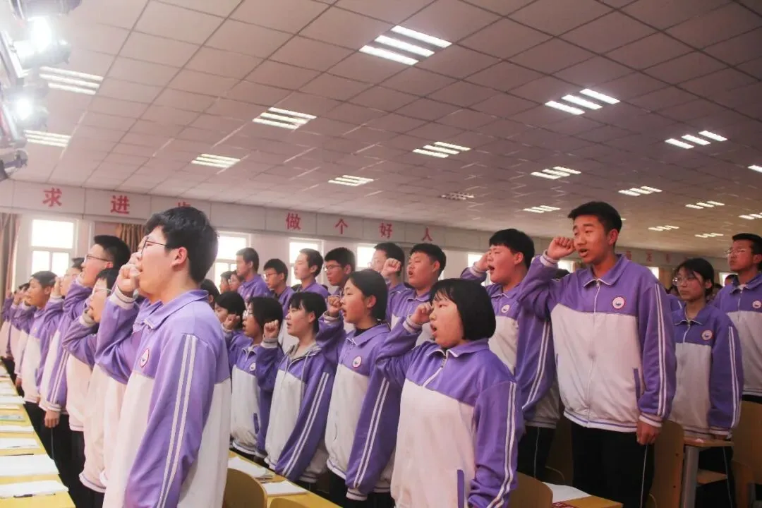 中考誓师燃斗志,青春逐梦正当时—— 博平镇中学九年级中考誓师大会圆满举行 第27张
