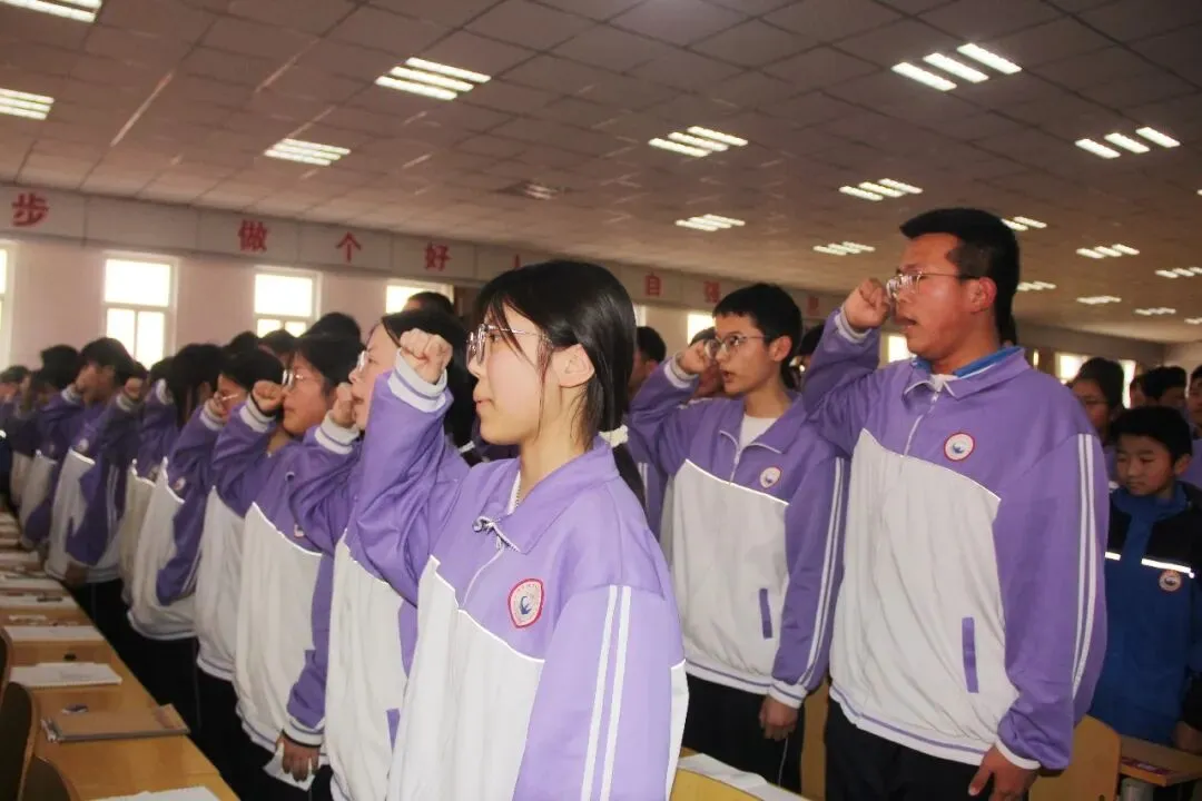 中考誓师燃斗志,青春逐梦正当时—— 博平镇中学九年级中考誓师大会圆满举行 第28张