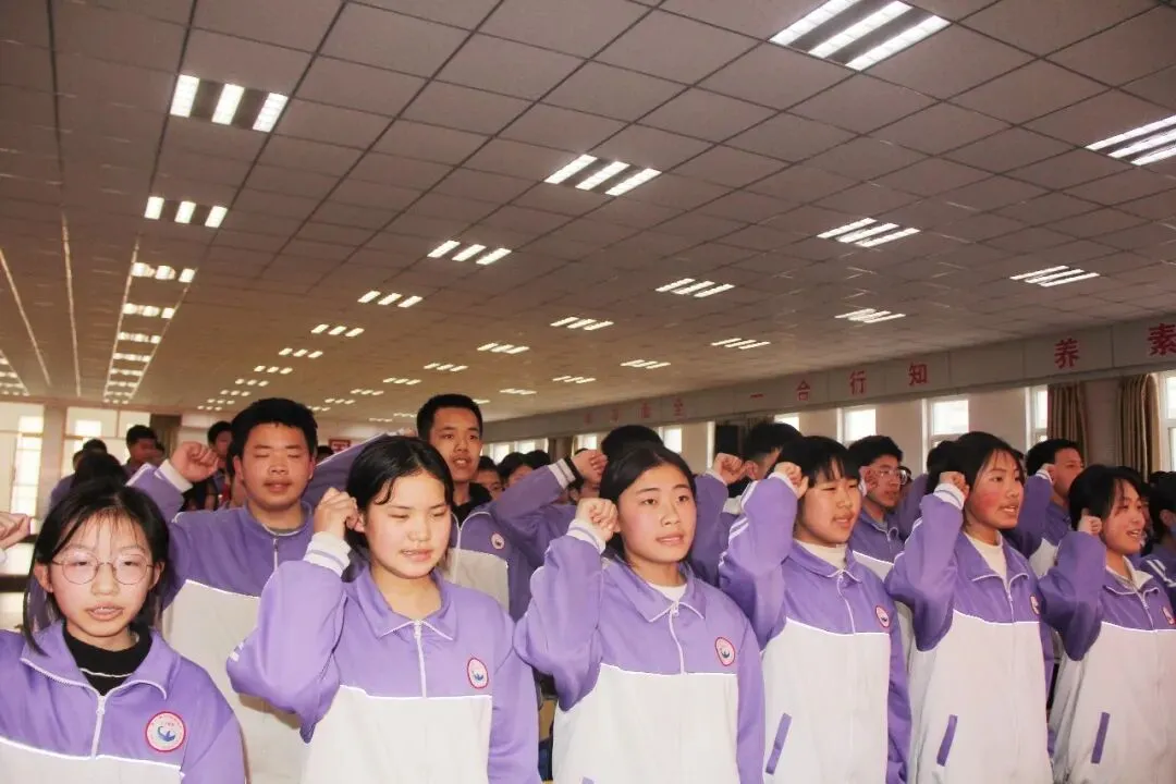 中考誓师燃斗志,青春逐梦正当时—— 博平镇中学九年级中考誓师大会圆满举行 第30张